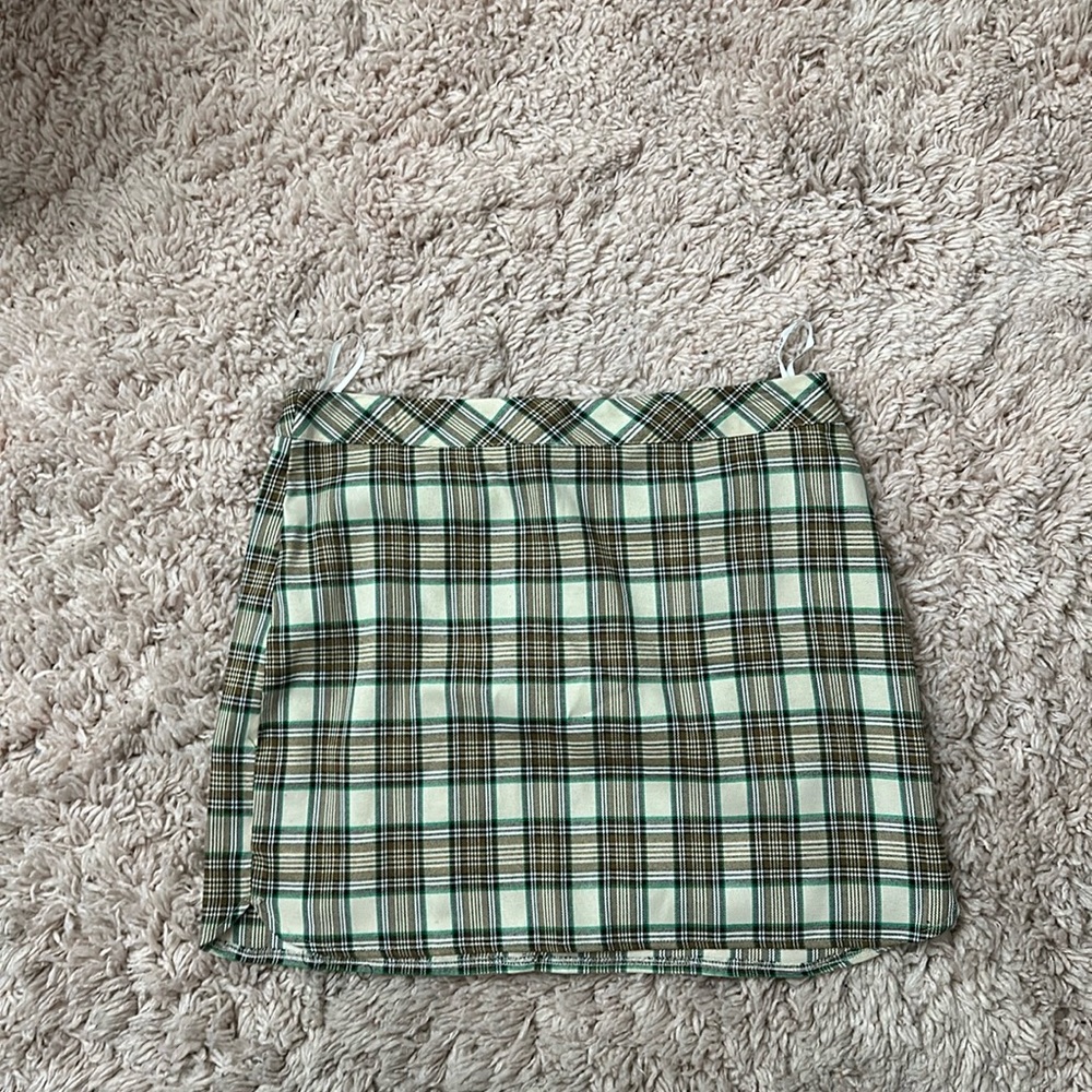 Plaid skirt